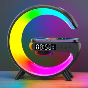 Mini Wireless Speaker Charger Colour Black
