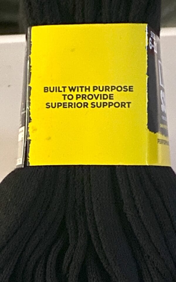 Men's work socks are meticulously crafted for exceptional support - Image 2