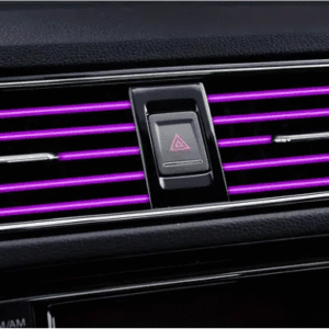 Car Air Conditioner Air Outlet Decorative Strips Colour Purple