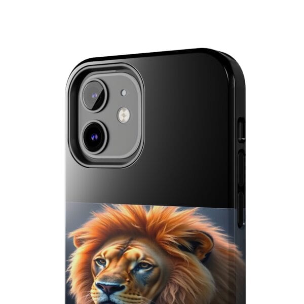 Lion-Themed Tough Phone Case - 'Don't Touch, I Bite. - Image 12