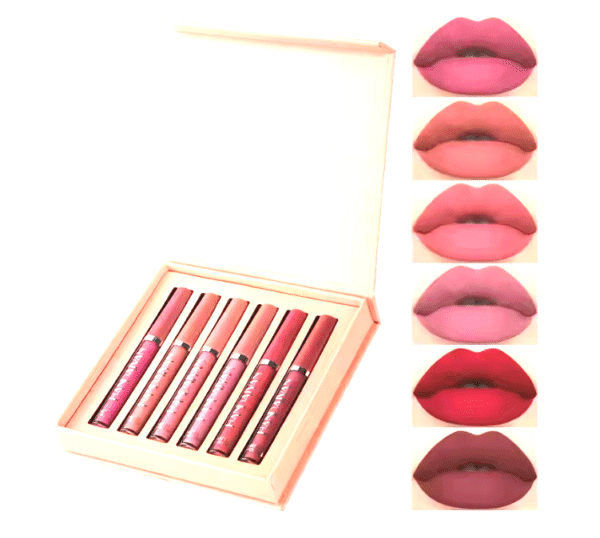 Matte Liquid Lipstick Makeup Set
