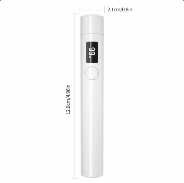 LED Lamp Nail Beauty Mini colour White Handheld Design Battery Powered