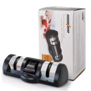 Kitchen Utensil Sharpener Colour Black and Silver