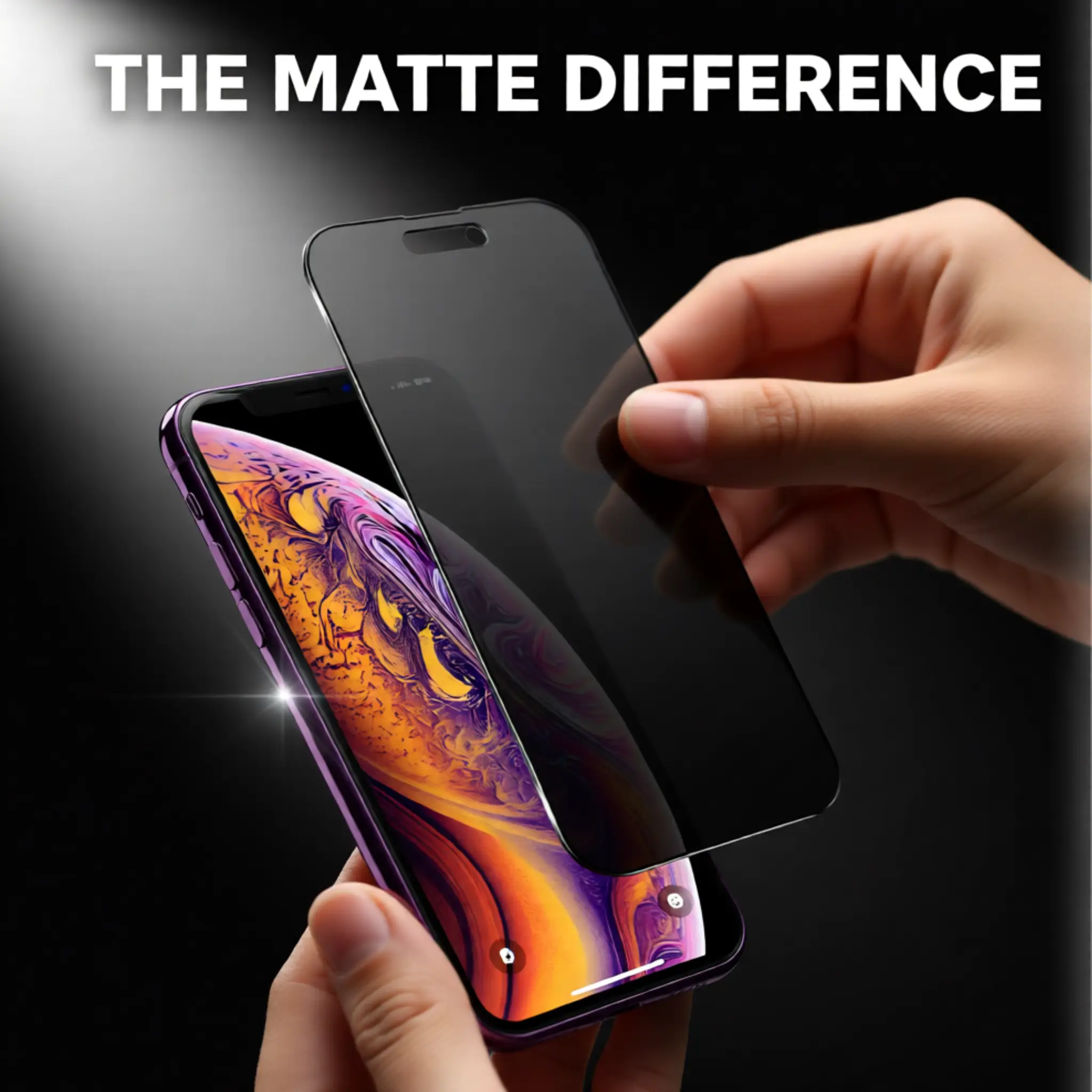 Screen Protector designed for iPhone 17, iPhone 17 Air, 17 Pro Max, 16 Pro Max, 15, 14, 13, 12, XR, and XS.